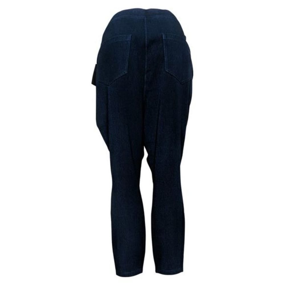NEW: Susan Graver Petite Cool Touch Denim Pull-On Ankle Jean! Size 20WP. - Picture 6 of 16